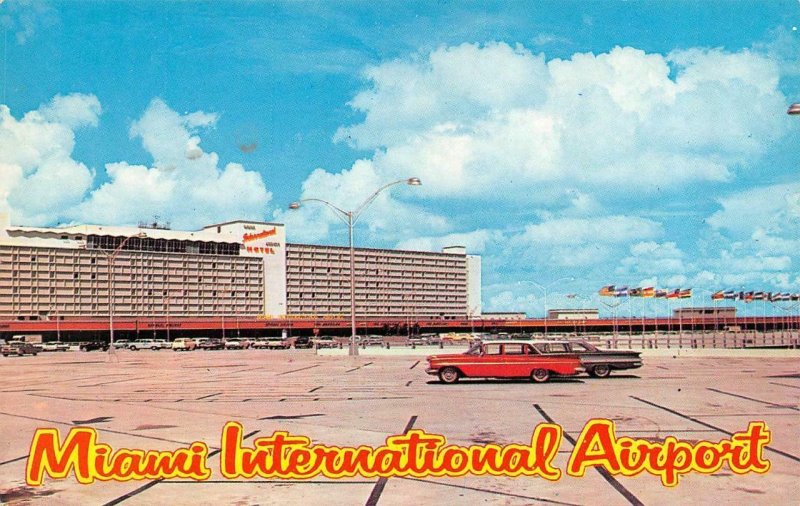 Florida FL~MIAMI INTERNATIONAL AIRPORT~World's Largest Terminal VINTAGE Postcard 