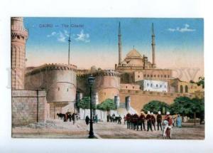 173736 EGYPT CAIRO The Citadel Vintage postcard