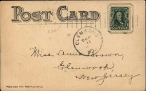 Paterson NJ Red Mill Arcola c1910 Vintage Postcard