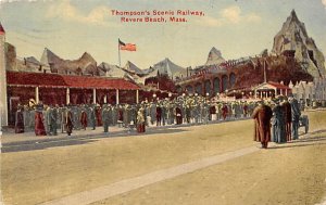 Thompsons Scenic Railway Revere Beach, Massachusetts View Images