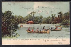 Row Boats,The Lake,Humboldt Park,Milwaukee,WI