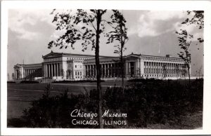 USA Chicago Museum Illinois Vintage RPPC C002 