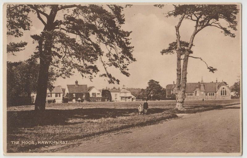 Kent; The Moor, Hawkhurst PPC, Unposted, c 1920's, Shows Playing Field 