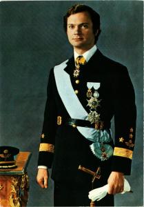 CPM AK HM King Carl XVI Gustaf of Sweden SWEDISH ROYALTY (845448)