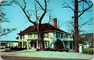 Vtg George Washington Manor Roslyn Long Island New York NY Postcard