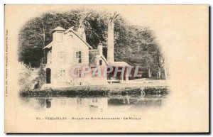 Old Postcard Versailles Marie Antoinette Hamlet Of The Mill