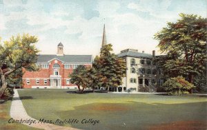 Radcliffe College, Cambridge, Massachusetts, Very Early Postcard, Unused