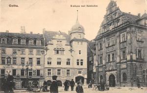 B23676 Gotha Rathaus und Ratskeller  germany