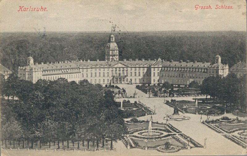 Germany Karlsruhe Grossh Schloss Karlsruhe Palace 06.56