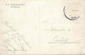 netherlands, ZWOLLE, R.K. Ziekenhuis, Hospital, Maternity Ward (1935) Postcard