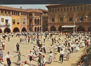 Spain Postcard - Regional Dances of Spain - Sardanes In Pueblo  T830