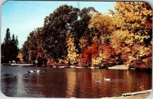 Postcard WATER SCENE Winnipeg Manitoba MB AK2338