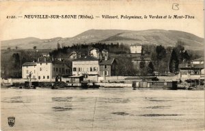 CPA NEUVILLE-sur-SAONE - VILLEVERT - POLEYMIEUX - Le VERDUN (639809)