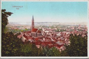 Germany Landshut Total Vintage Postcard C180