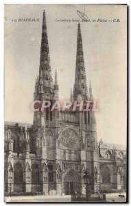 Postcard Old Bordeaux Cathedrale Saint Andre The Arrows