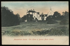 Maxweltown House. The Home of Bonnie Annie Laurie. J.R. Russell, Edinburgh