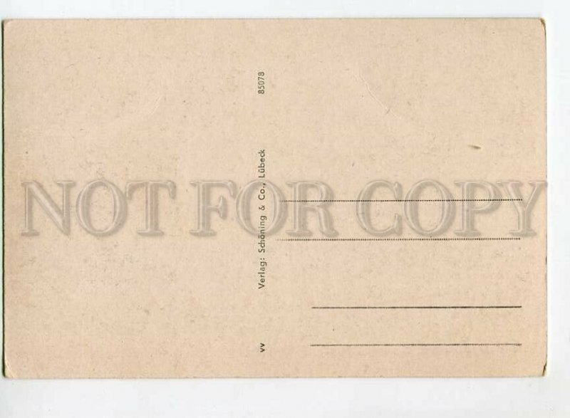 3150984 GERMANY STRALSUND Aller Markt Vintage postcard