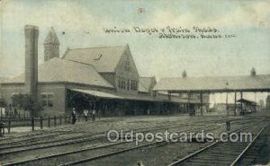 Union Depot, Atchison, KS, Kansas, USA Train Railroad Station Depot 1912 smal...