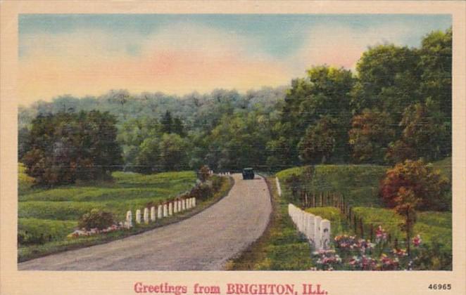 Greetings From Brighton Illinois