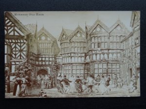 Cheshire MORETON OLD HALL Little Moreton Hall - Old RP Postcard by Bullock Bros