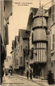 CPA TROYES Rue Champeaux Aube (100925)