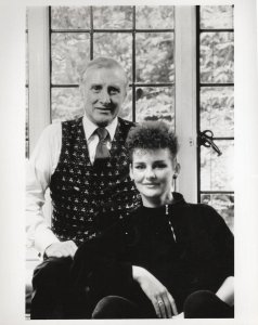 Spike & Laura Milligan Sunday Times Newspaper 1988 Press Photo