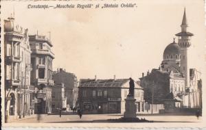 Romania Constanta 1933 Royal Mosque Ovidiu shops Coafor Elita coiffeur shops