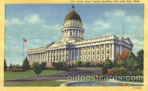 Salt lake City, Utah, Ut, USA State Capitol, Capitols Postcard Post Card  Sal...