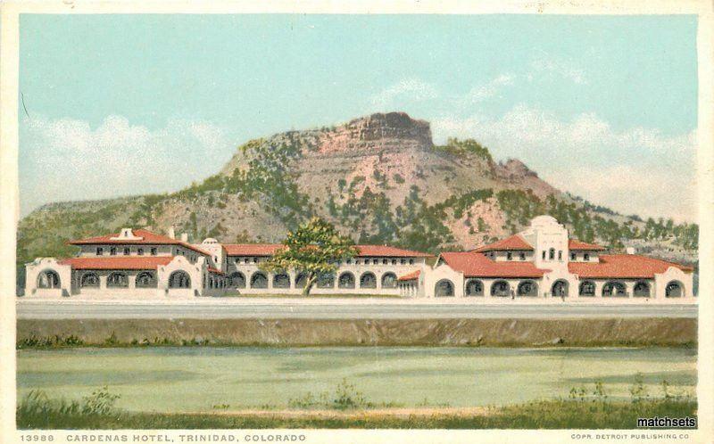 c-1910 Cardenas Hotel Trinidad Colorado Phostint Detroit Publishing 7733