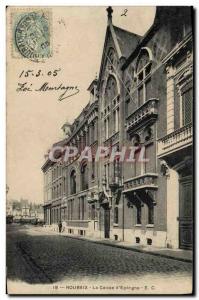 Old Postcard Bank Caisse d & # 39Epargne Roubaix