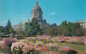 Washington Olympia Sunken Gardens At State Capitol Building