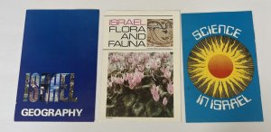 Lot 3 Israel Brochures Science in Israel Flora & Fauna & Geography