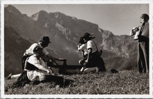 Austria Golling an der Salzach Salzburg Vintage RPPC C055