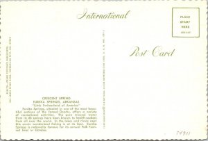 2~4X6 Postcards Eureka Spring AR Arkansas BLUE SPRING & CRESCENT SPRING~Pavilion