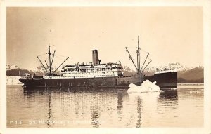 S S Mt McKinley Real Photo Misc Ship Line Ship 