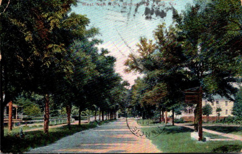 Florida Deland West New York Avenue 1909