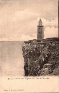 Lighthouse Europa Point and Lighthouse South Gibraltar