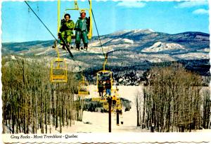 Canada - Quebec, Mont Tremblant (Aerial Lift)