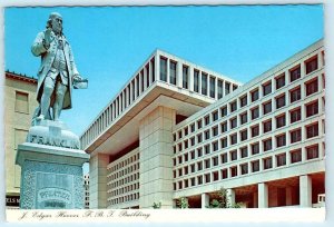 Washington, D.C. ~ J. EDGAR HOOVER F.B.I. BUILDING ca 1960s ~ 4x6 Postcard*