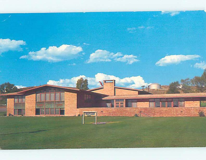 Pre-1980 STUDENT UNION AT WESTERN STATE COLLEGE Gunnison Colorado CO L8604