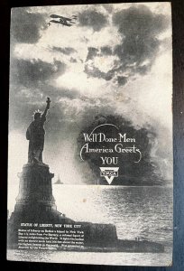 Vintage Postcard 1919 Well Done Men, WWI, Returning Troops, YMCA