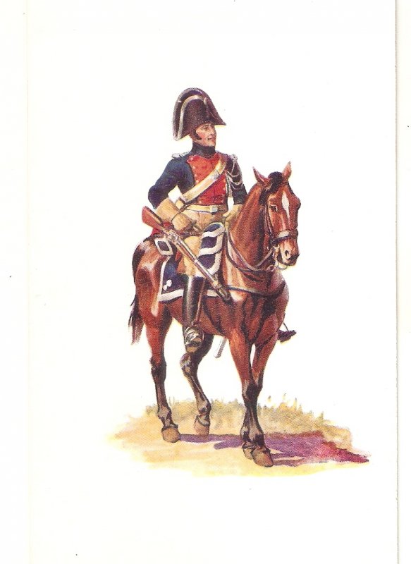 "Gendarme on his horse" Nice old vintage French postcard Topics