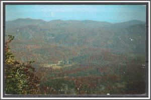 North Carolina, Cashiers Valley From Whiteside Mountain - [NC-029]