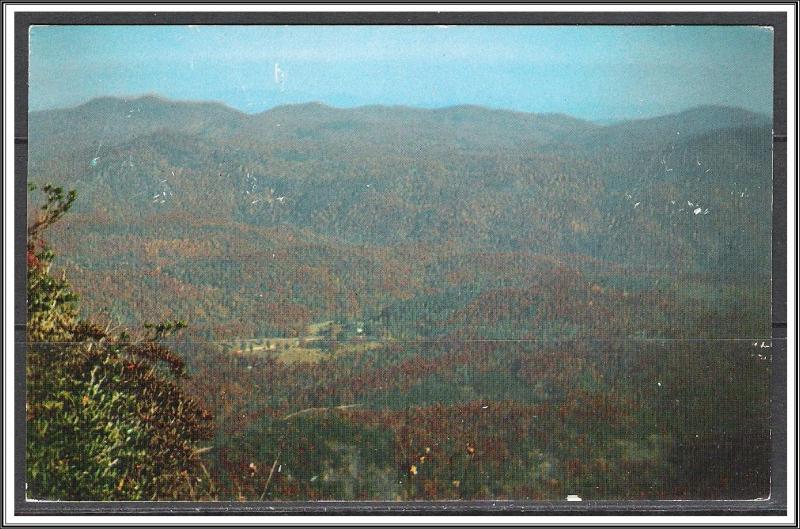 North Carolina, Cashiers Valley From Whiteside Mountain - [NC-029]