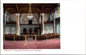 New York Albany The Capitol Building Assembly Chamber