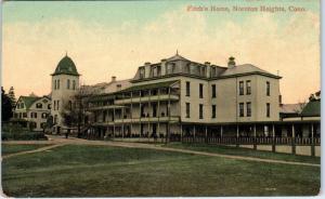 NOROTON HEIGHTS, CT Connecticut  FITCH'S (Soldier's)  HOME   c1910s  Postcard