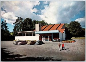 Kon-Tiki Museum Oslo Norway Building Grounds Car Parks Trees Postcard