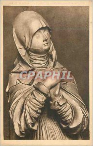 Postcard Old Kobf der K�rnberger Madonna Germonisches Museum