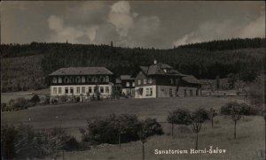 Horni-Sarov Finland Sanatoirum Tuberculosis Real Photo Vintage Postcard