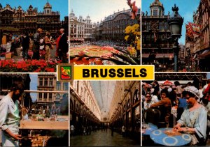 Belgium Brussels Multi View